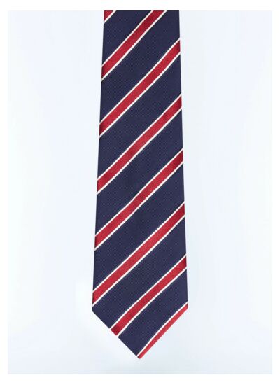 Cravate en soie à motif