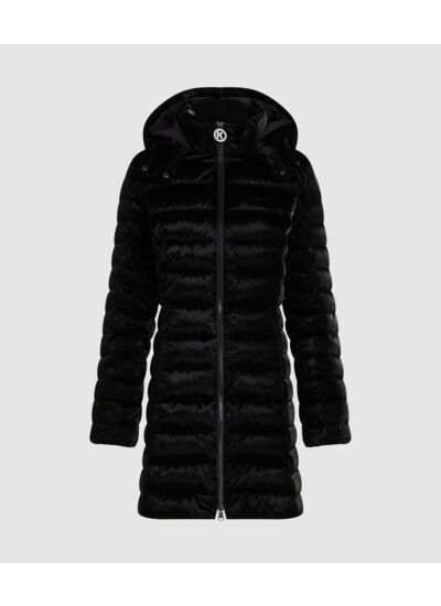 GLOSSY FITTED PUFFER