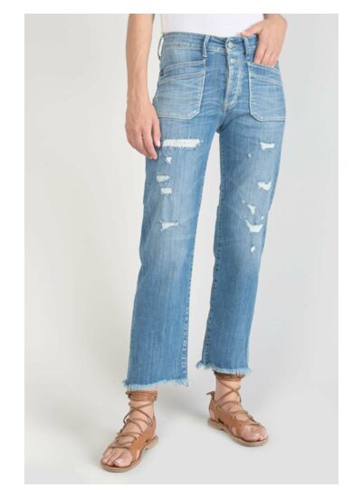 Jeans droite pricilia, 7/8ème