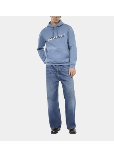 Sweatshirt À Capuche What Is Bleu Homme