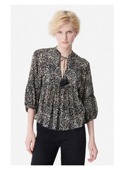 Blouse Baltik En Viscose et Coton
