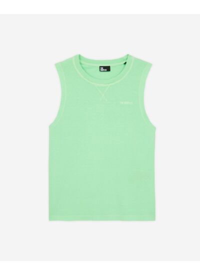 T-Shirt Femme Vert Fluo Avec Logo