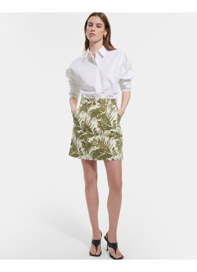 Jupe Johanna Imprimé en lin