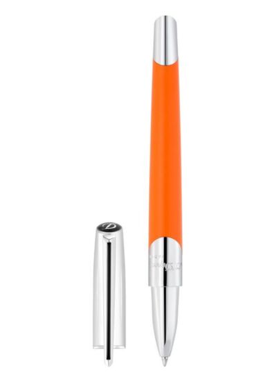 STYLO ROLLER DEFI MILLENIUM SILVER/ MATT ORANGE