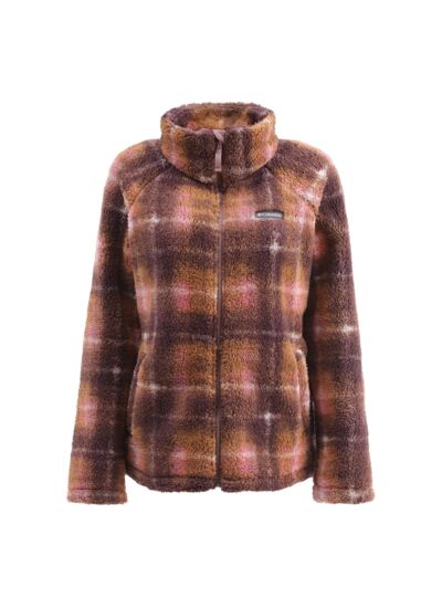 W BIG TIMBER PEAK FS PRINTED SHERPA FZ Rose