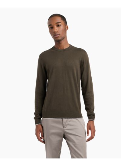 Pull - noir olive