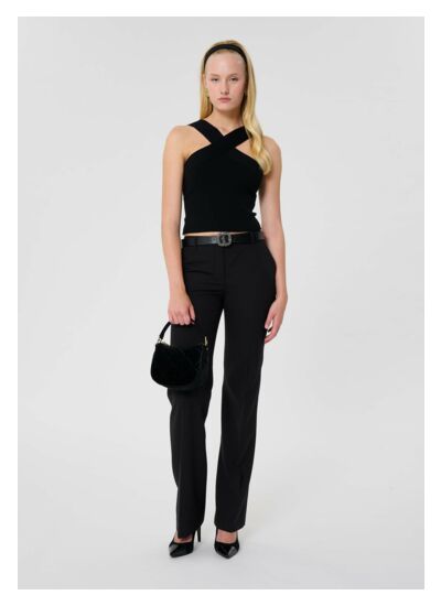 Top Prana-Noir en Viscose