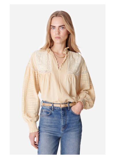 Blouse Dahlia En coton et viscose