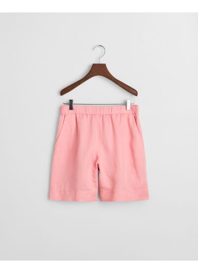 Relaxed Fit Linen Blend Pull-On Sho