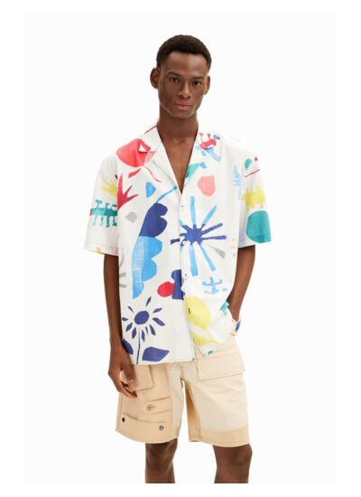 CHEMISE A MANCHE LONGUE STAR