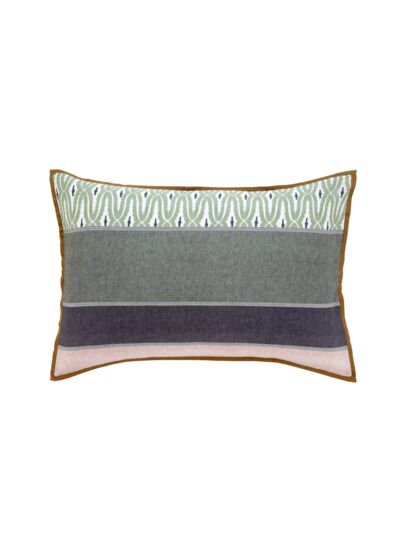 Olivier Desforges - Taie d'oreiller en satin de coton lavé, Bragance