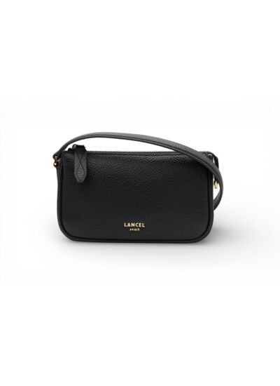 Lettrines de Lancel - Mini Sac Pochette Zippe - Noir