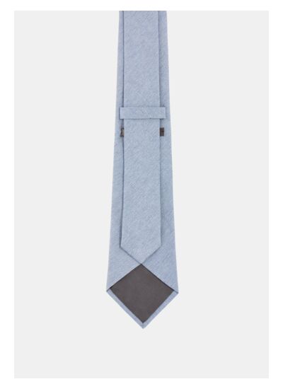 Cravate Jacquard En Coton Mélangé