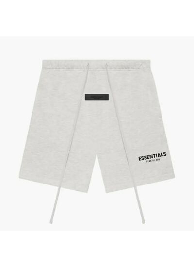 Essentials Fear Of God Short Light Oatmeal Gris Clair