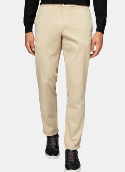 Boggi milano Pantalon en gabardine de coton