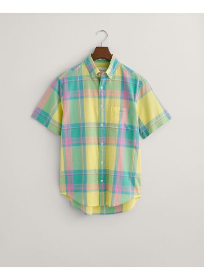 Regular Fit Colorful Madras Short S