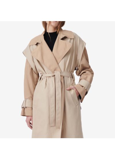Trench Long Bicolore Ruiz