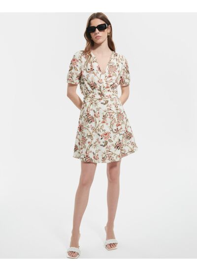 Robe Russelina Imprimé en lin