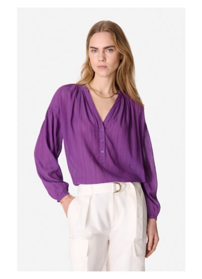 Blouse Nipoa En Coton Et Viscose