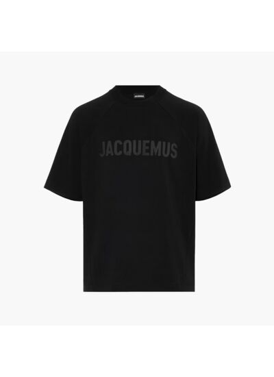 Jacquemus T-shirt Typo Noir