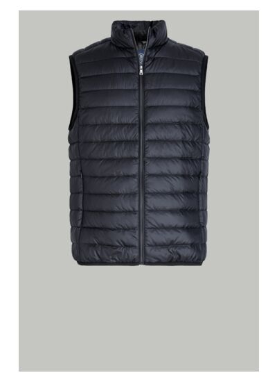 Gilet En Nylon Matelassé Avec Rembourrage En Plumes