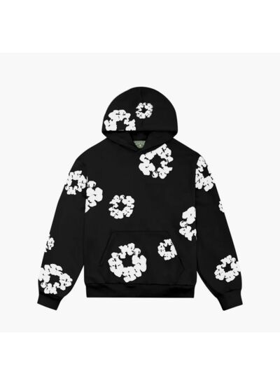 Denim Tears Hoodie The Cotton Wreath Noir