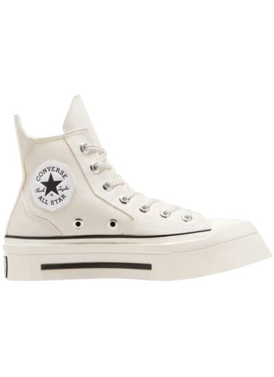 Chuck 70 De Luxe Squared Hi Egret/Black