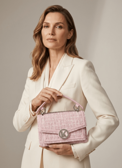 Karl Lagerfeld K/style boucle shoulder bag