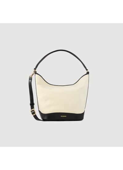 Sac seau Tangoso en toile