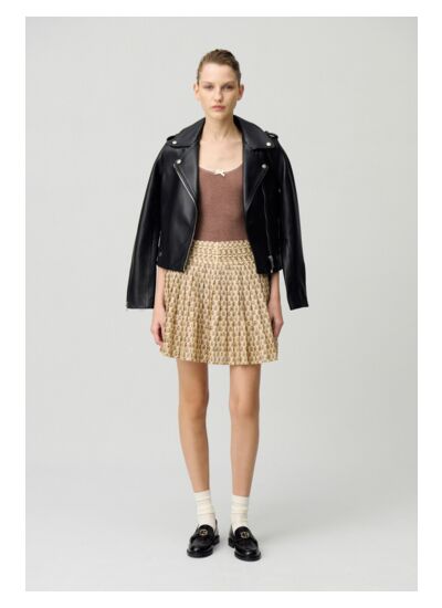 Jupe courte imprimée