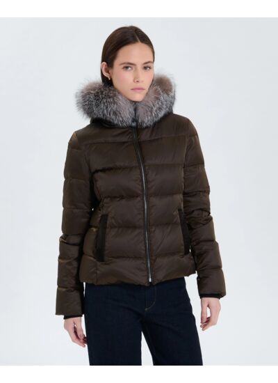 Doudoune Daly Kaki en Polyester