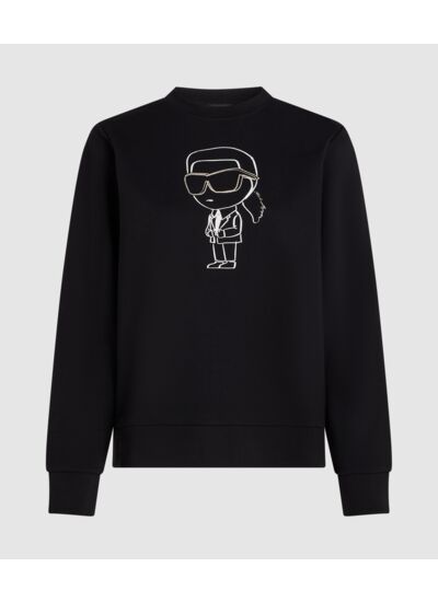 BIG IKON PRINT SWEATSHIRT