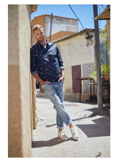 Jeans droite 700/17 relax, longueur 34