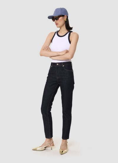 Tara Jarmon Jean john - en denim brut