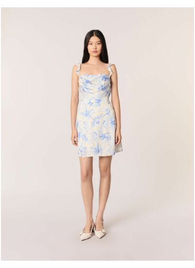 Robe courte imprimée