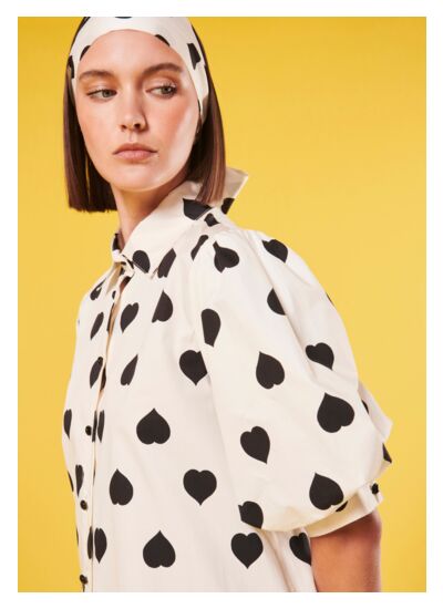Chemise Calypso-Craie en Coton