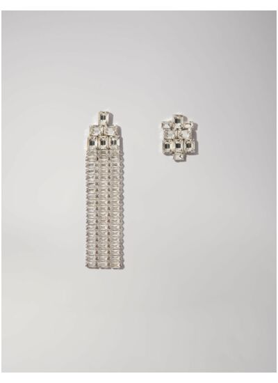 Boucles d'oreilles strass cascade