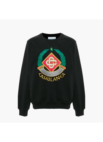 Casablanca Pull - Casa Crest - Noir