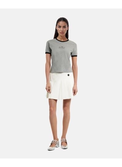 T-Shirt Manches Courtes Avec Print