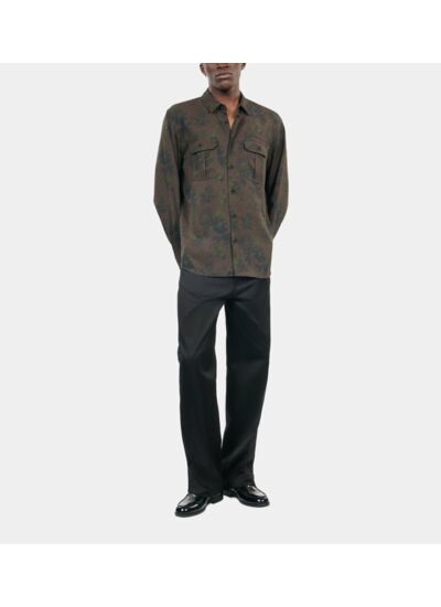 Chemise Imprimé Fleuri Homme