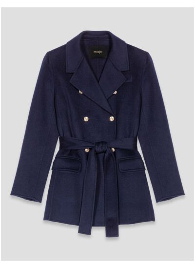 Manteau en laine mélangée