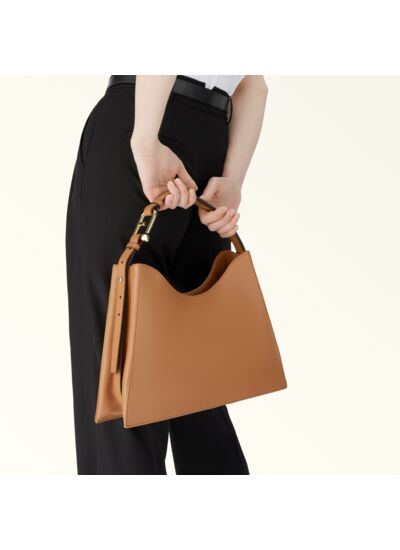 FURLA NUVOLA L HOBO - VITELLO CLARIS LUX
