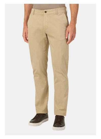 Pantalon en Coton Extensible