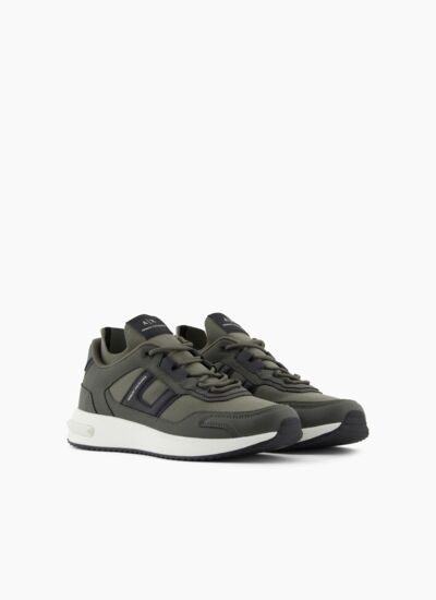 Armani SNEAKER DUSSELDORF KNIT+RUBBER