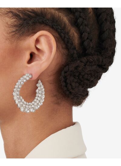 Boucles D'Oreilles À Strass