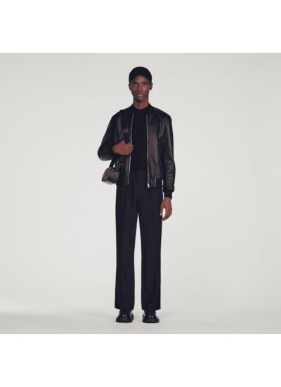 Blouson en cuir