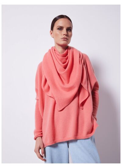 Echarpe cachemire Eléonore WATERMELON