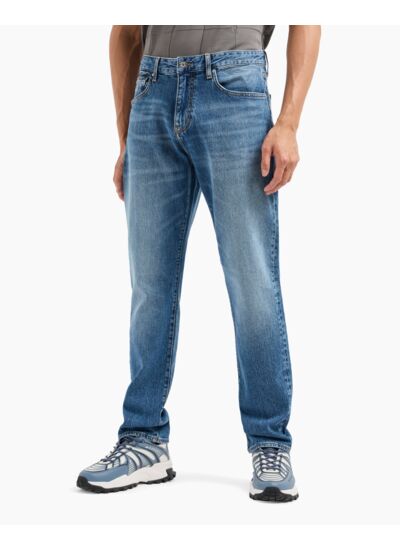 Pantalon 5 poches - denim indigo