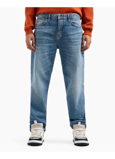 Pantalon 5 poches - denim indigo