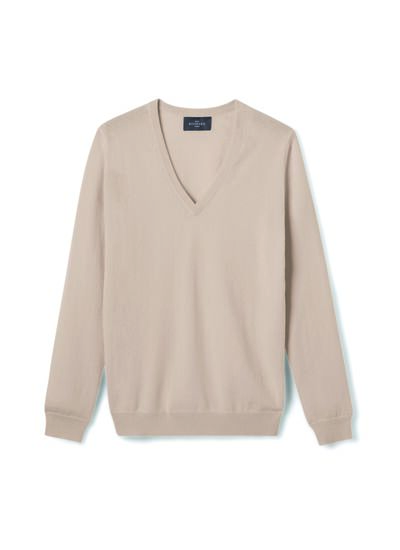 Pull col V classique - Femme - CAMOMILLE